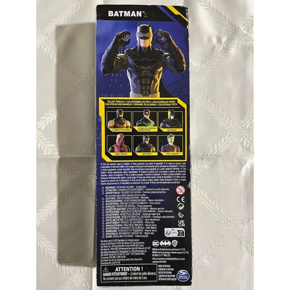 New 12 Inch Combat BATMAN Collectible Action Figure DC Comics Spinmaster - Picture 4 of 7